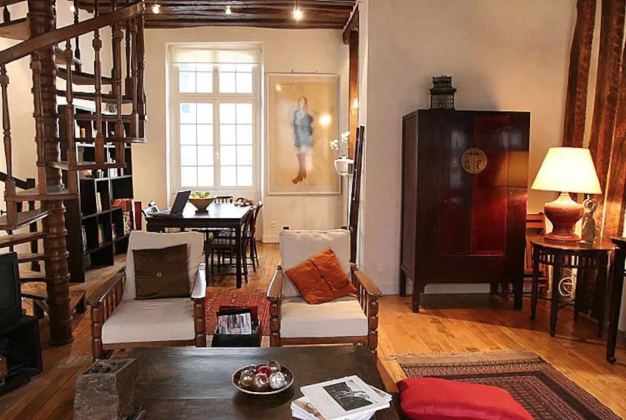 Апартаменти Charming Cosy Triplex In Trendy Marais Париж Екстер'єр фото